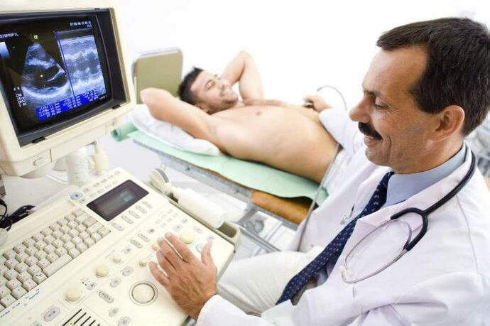 ultrasound diagnostics of prostatitis